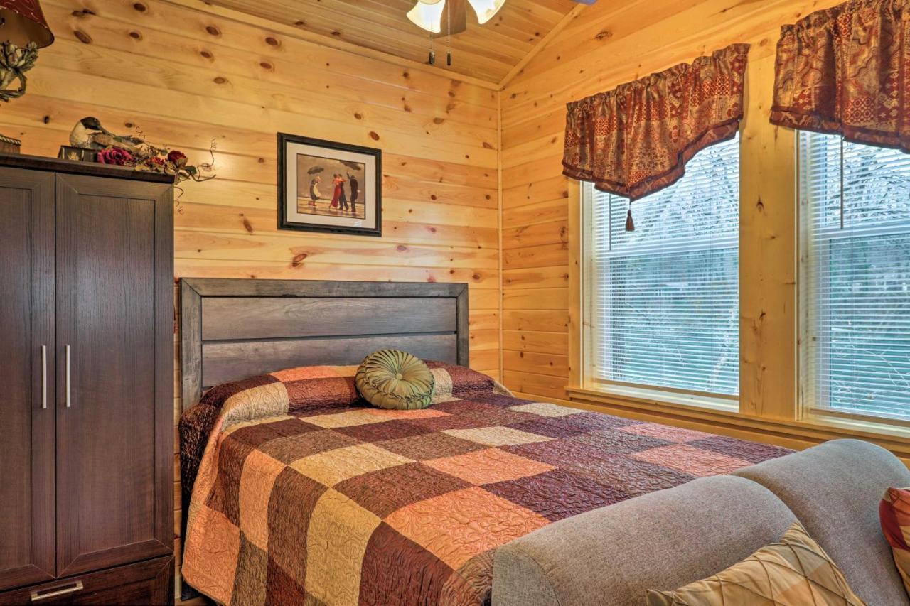 Cozy Heber Springs Cabin With Deck And Dock! Экстерьер фото