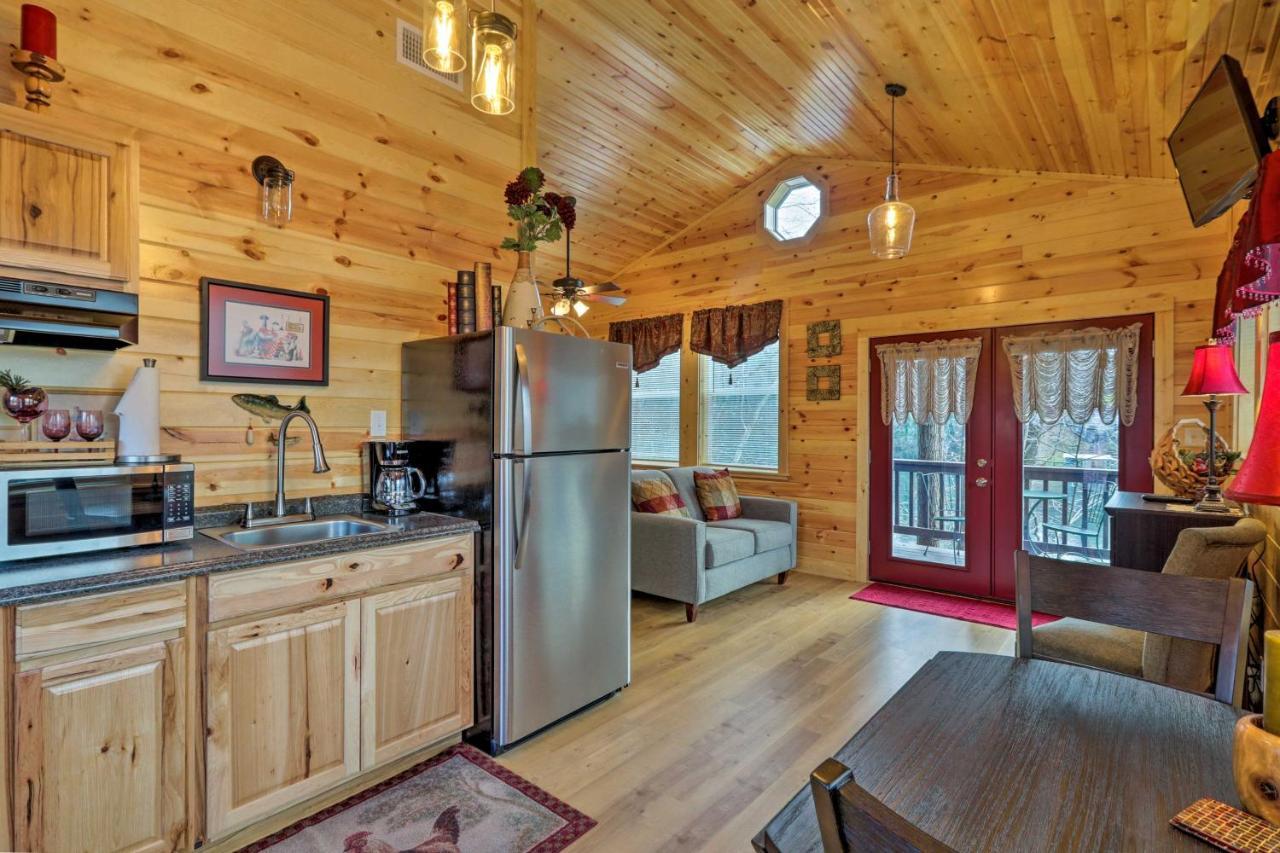 Cozy Heber Springs Cabin With Deck And Dock! Экстерьер фото