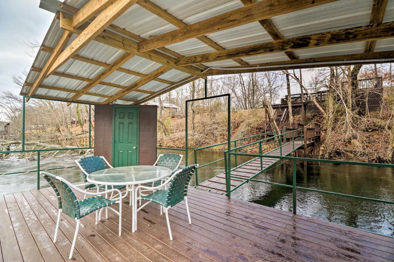 Cozy Heber Springs Cabin With Deck And Dock! Экстерьер фото